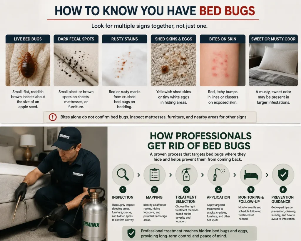 how does Terminix get rid of bed bugs