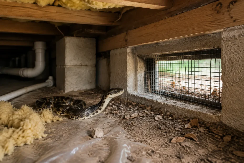 crawlspace snake