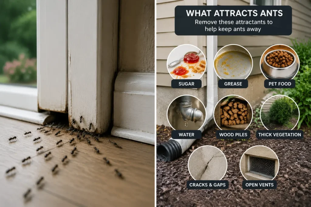 why are there so many ants in my house